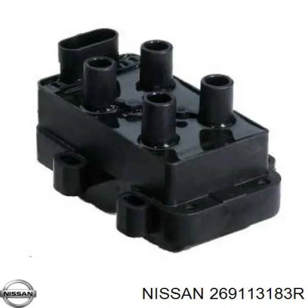 269113183R Nissan soporte, faro antiniebla derecho