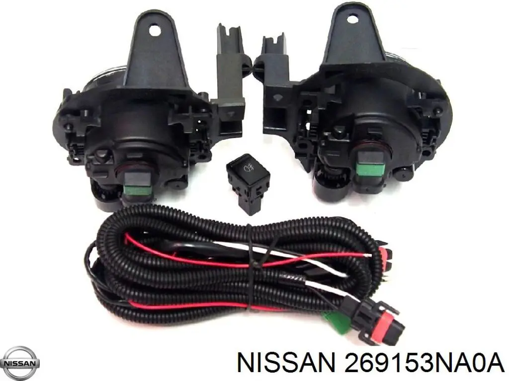 269153NA0A Nissan soporte, faro antiniebla izquierdo