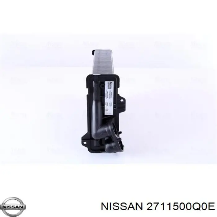 2711500Q0E Nissan radiador de calefacción