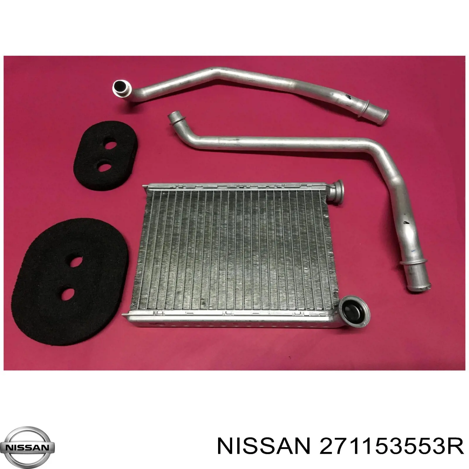 271153553R Nissan radiador calefacción