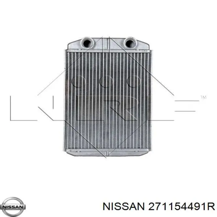 271154491R Nissan radiador calefacción