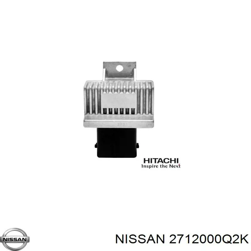 Comprar 2712000Q2K Nissan/Infiniti Relé de precalentamiento