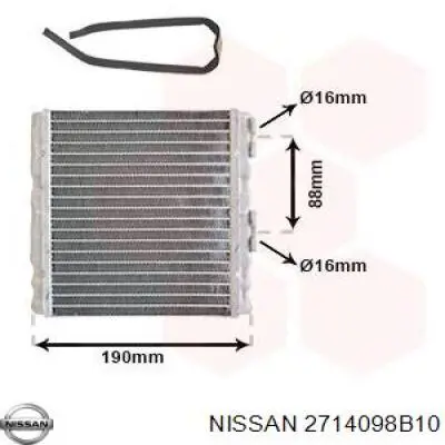 Comprar Radiador calefacción Nissan Micra  K11