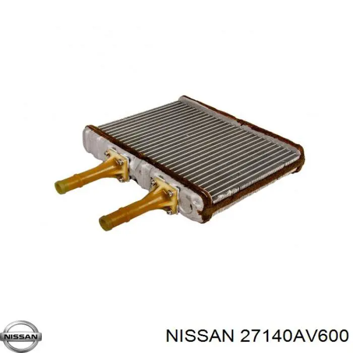 27140AV600 Nissan radiador calefacción