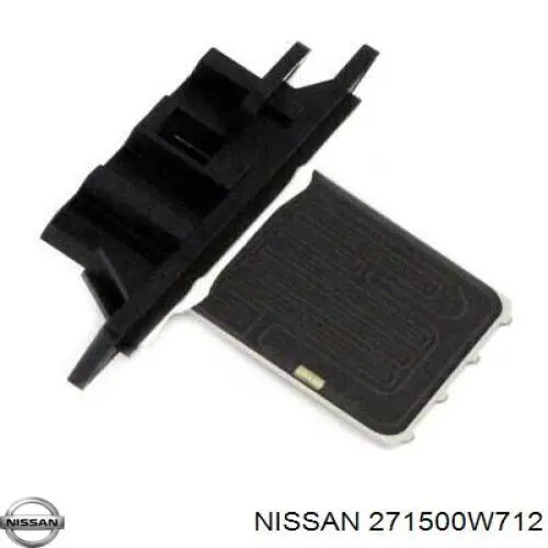 271500W712 Nissan resistencia de calefacción