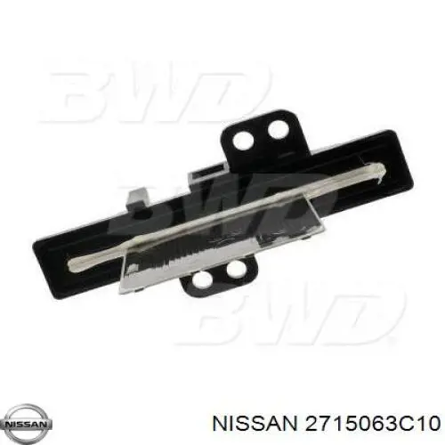 2715063C10 Nissan resitencia, ventilador habitáculo