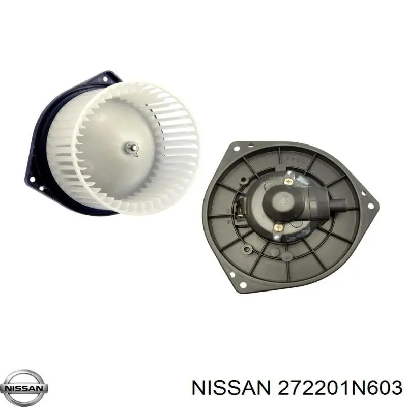 Ventilador de calefacción Nissan/Infiniti 272201N603 precio, desde 56,63 EUR