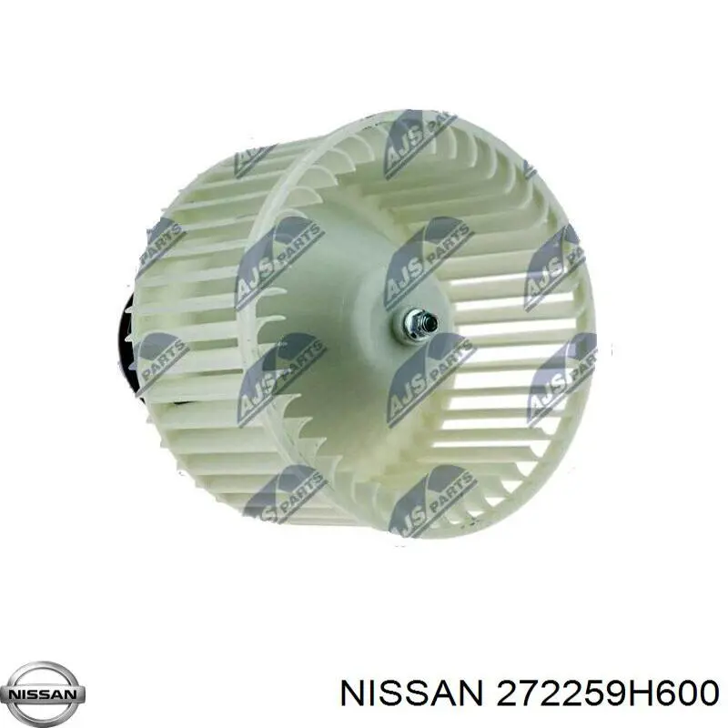 Ventilador de calefacción Nissan/Infiniti 272259H600 precio, desde 55,37 EUR