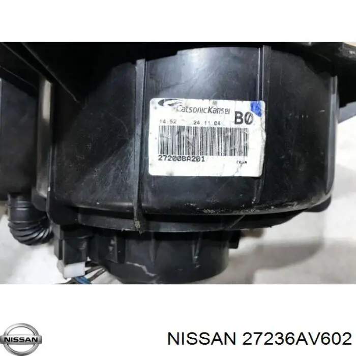 Comprar 27200AV600 Nissan/Infiniti Motor de calefacción