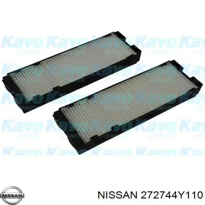 272744Y110 Nissan filtro de habitáculo