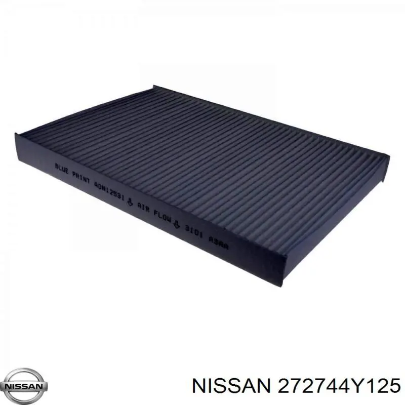 Comprar 272744Y125 Nissan/Infiniti Filtro de aire del habitáculo
