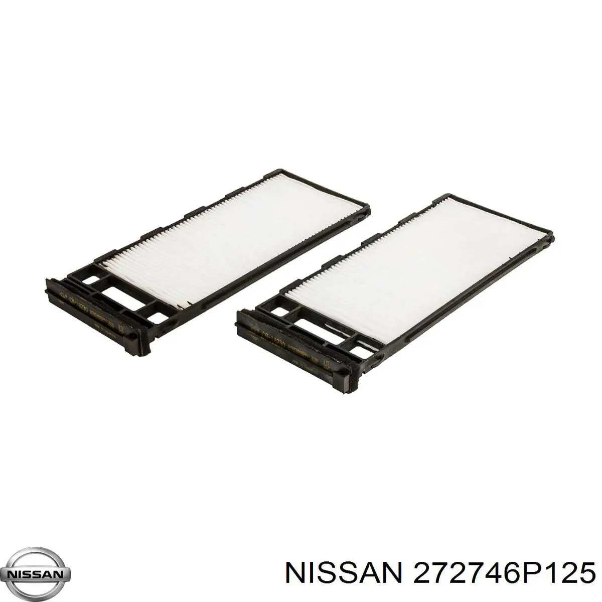 272746P125 Nissan filtro habitáculo