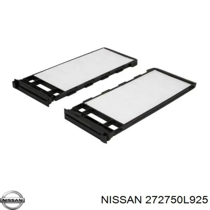 272750L925 Nissan filtro de habitáculo