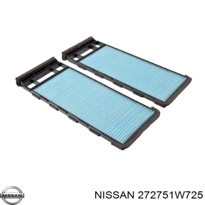 272751W725 Nissan filtro de habitáculo