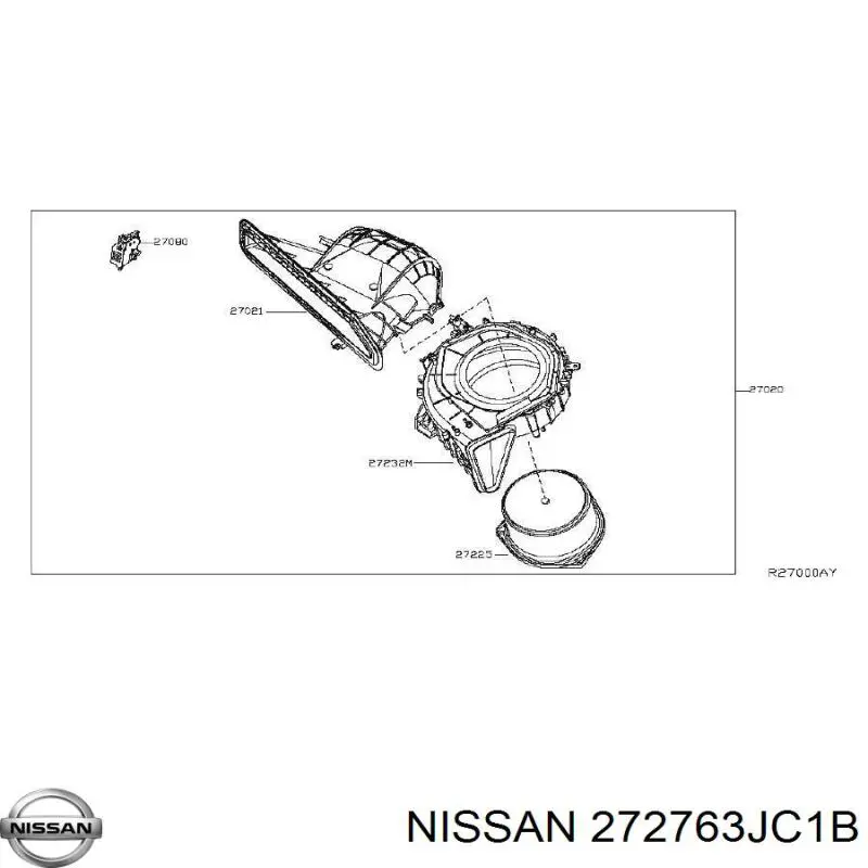 Filtro de cabina Nissan/Infiniti 272763JC1B precio, desde 32,36 EUR