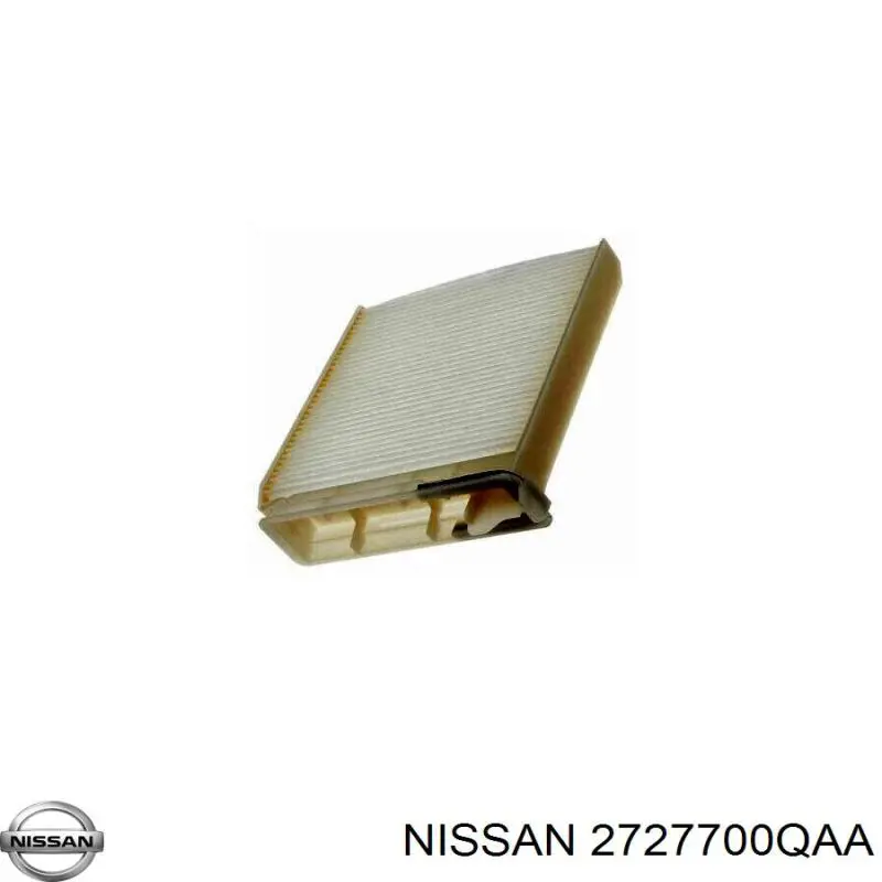 2727700QAA Nissan filtro habitáculo