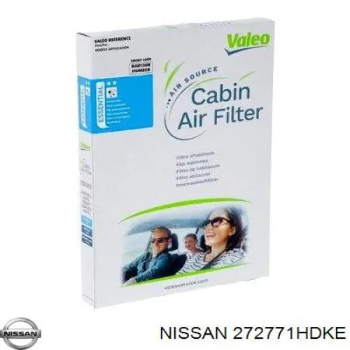Filtro de cabina Nissan/Infiniti 272771HDKE precio, desde 7,21 EUR