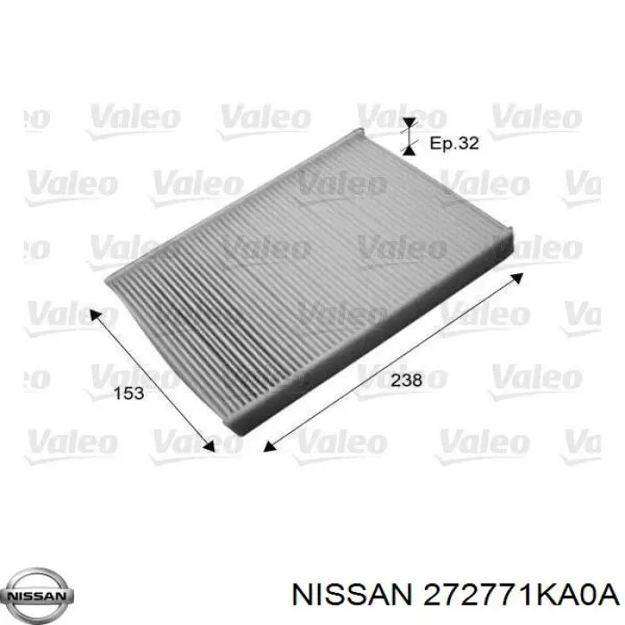 Comprar 272771KA0A Nissan/Infiniti Filtro de aire del habitáculo