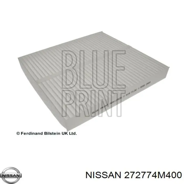 Filtro de habitáculo 272774M400 Nissan/Infiniti