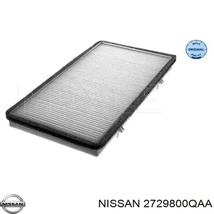 2729800QAA Nissan filtro habitáculo