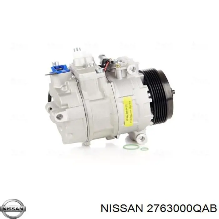 2763000QAB Nissan compresor de aire acondicionado