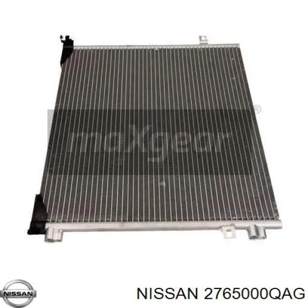 Condensador aire acondicionado 2765000QAG Nissan/Infiniti