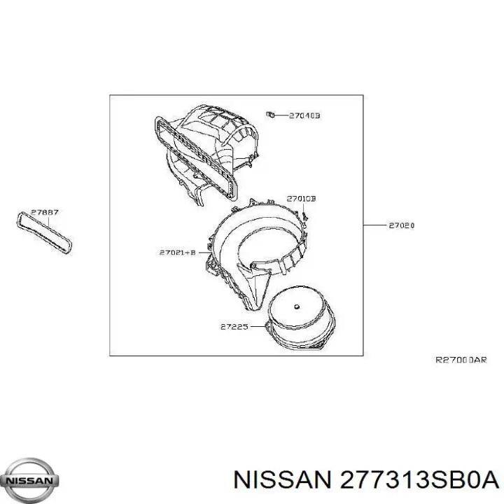 Comprar 277313SB0A Nissan/Infiniti 