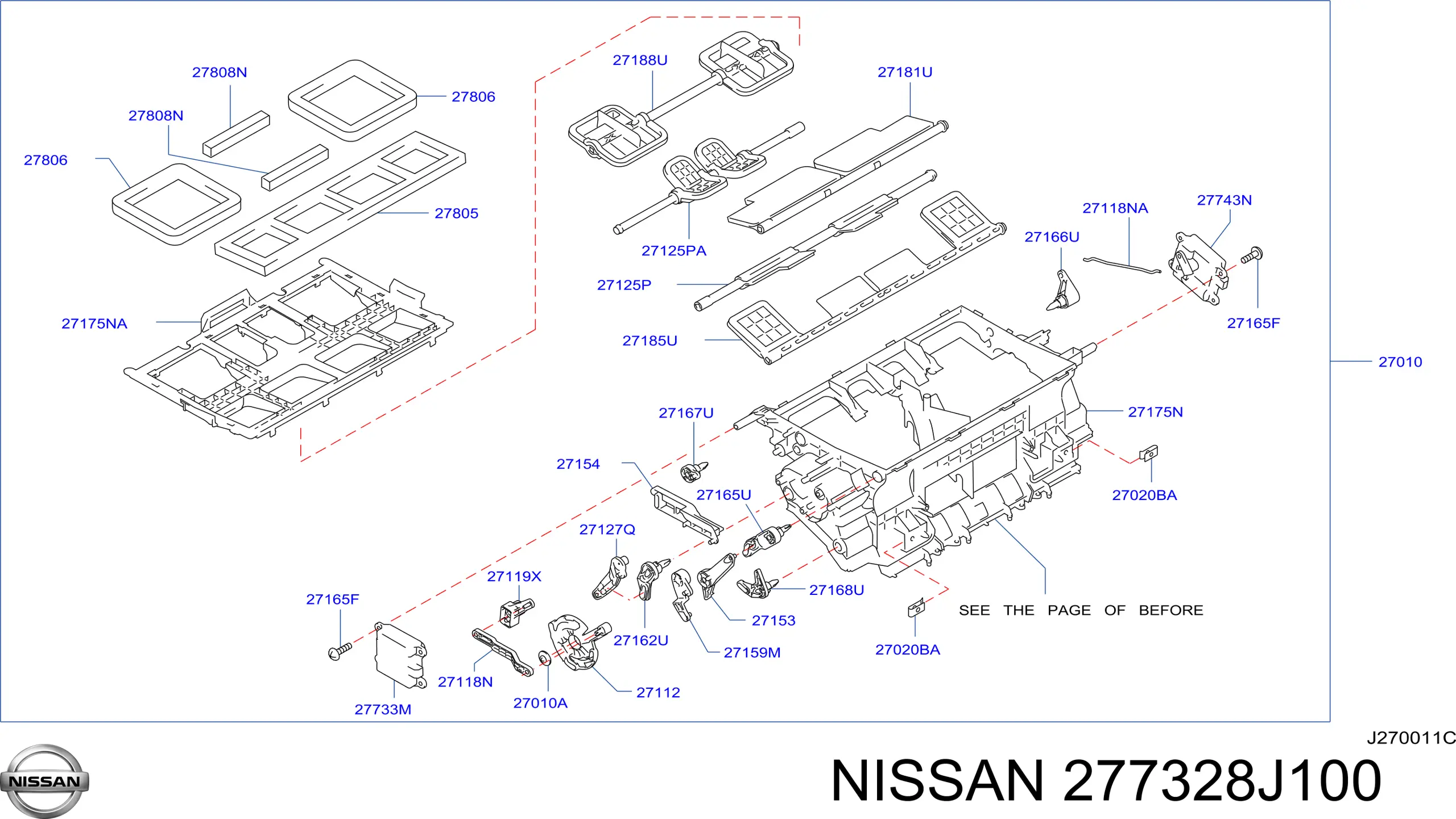 Comprar Actuador de compuerta de la calefacción Nissan X-Trail  T30