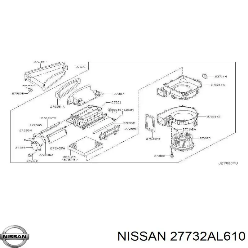  Nissan/Infiniti 27732AL610