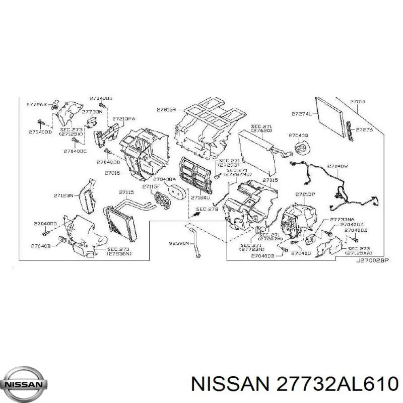  Nissan/Infiniti 27732AL610 precio, desde 247,53 EUR