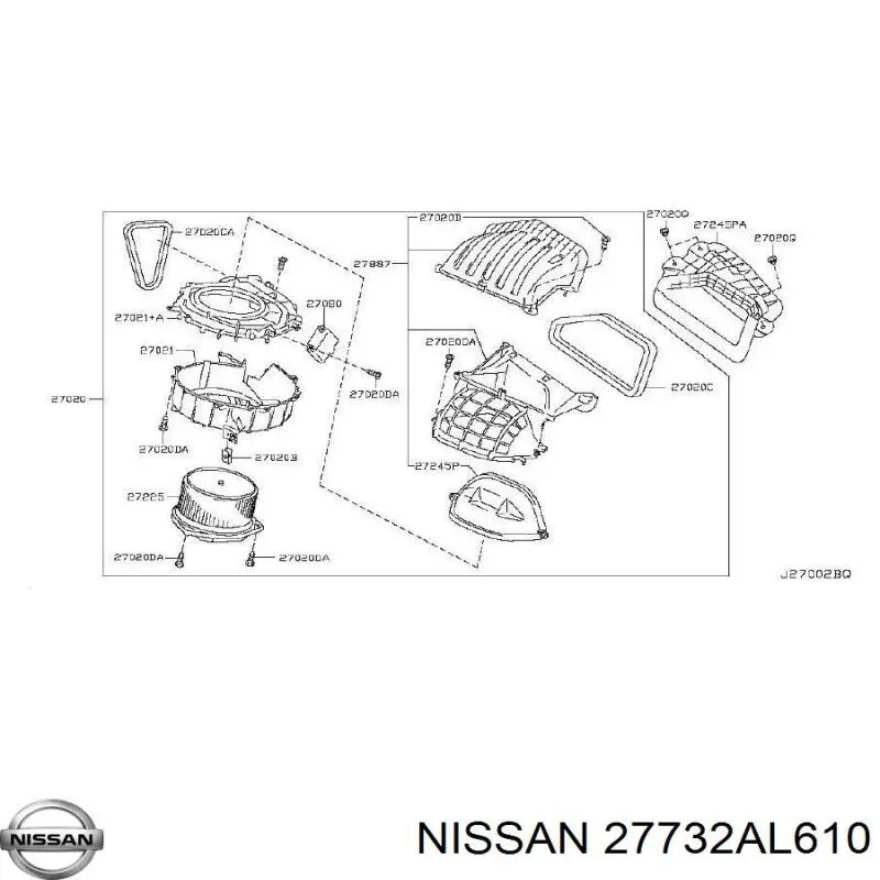 Comprar 27732AL610 Nissan/Infiniti 