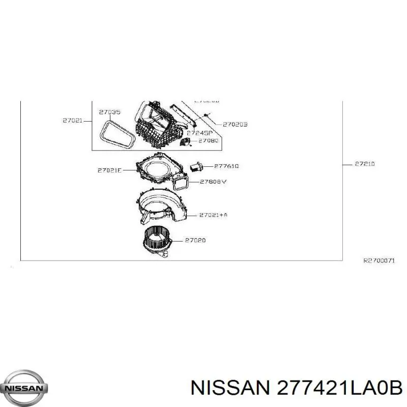 277421LA0B Nissan