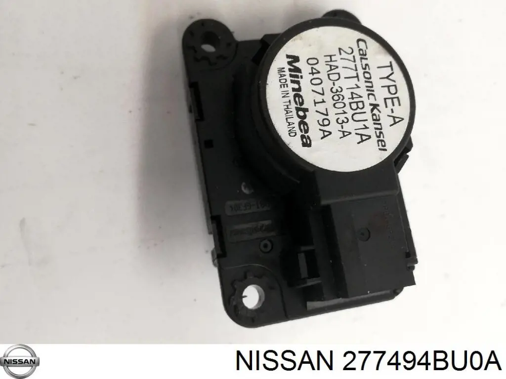277494BU0A Nissan elemento de reglaje, válvula mezcladora