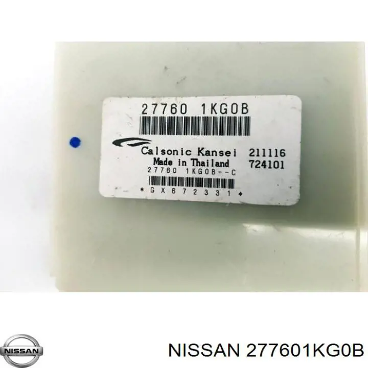 Comprar 277601KG0B Nissan/Infiniti Unidad de control aire acondicionado