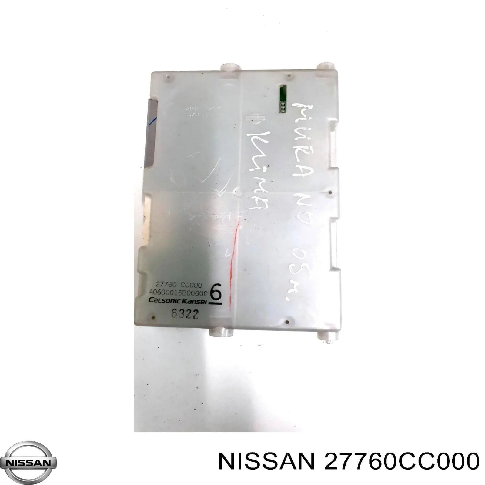 Comprar 27760CC000 Nissan/Infiniti Módulo de control de climatización