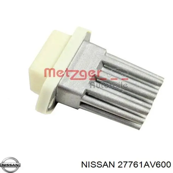 Resitencia, ventilador habitáculo para Nissan Primera (P12)