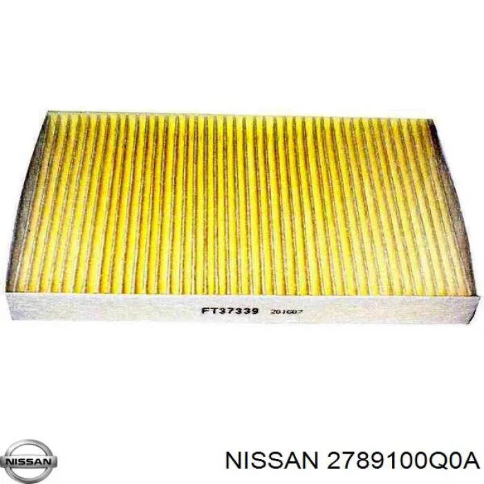 2789100Q0A Nissan filtro habitáculo