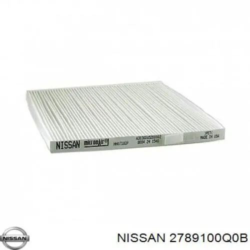 2789100Q0B Nissan filtro habitáculo