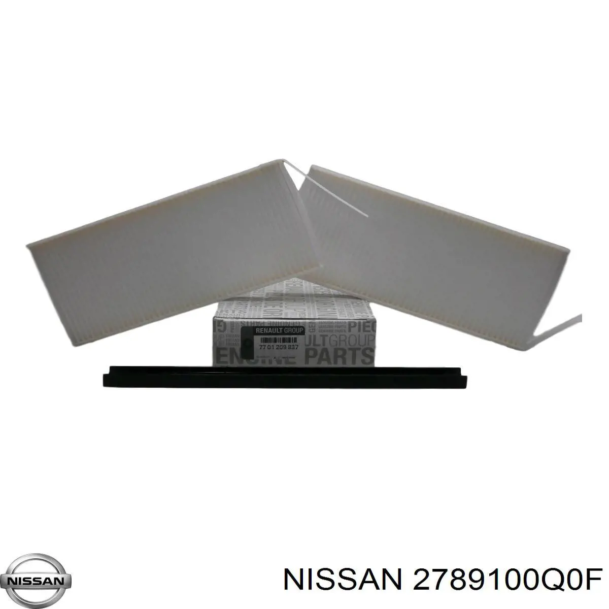 Filtro de cabina Nissan/Infiniti 2789100Q0F precio, desde 11,39 EUR