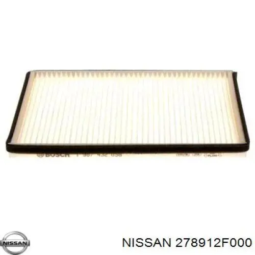 278912F000 Nissan filtro de habitáculo