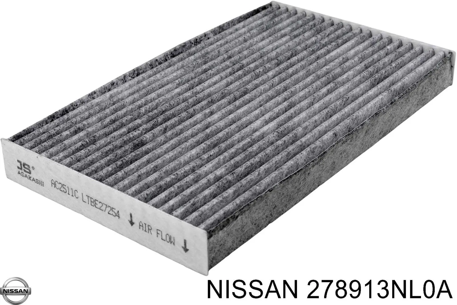 Filtro de cabina Nissan/Infiniti 278913NL0A precio, desde 11,69 EUR