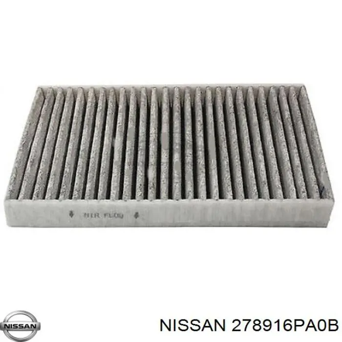 Comprar 278916PA0B Nissan/Infiniti Filtro de aire del habitáculo