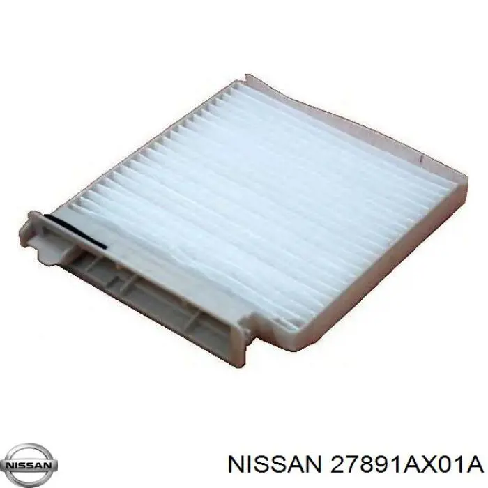 Comprar 27891AX01A Nissan/Infiniti Filtro de aire del habitáculo