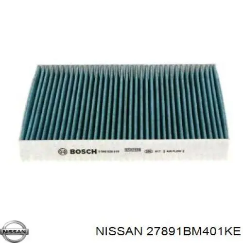 Comprar 27891BM401KE Nissan/Infiniti Filtro de aire del habitáculo