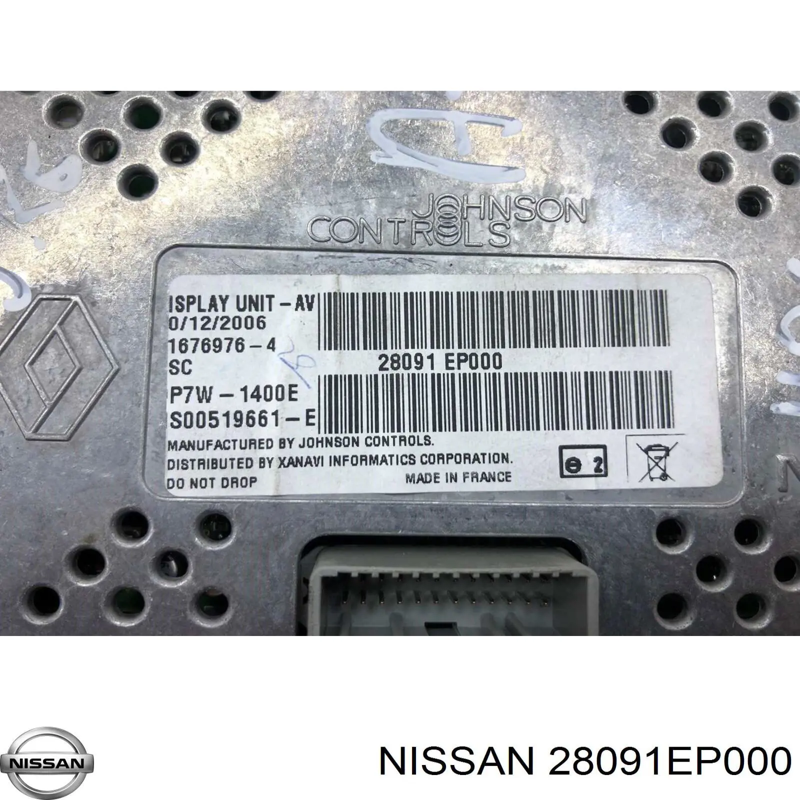 Comprar 28091EP000 Nissan/Infiniti Pantalla