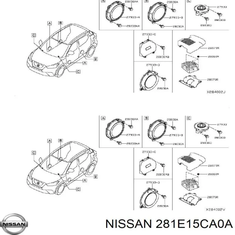 281E15CA0A Nissan