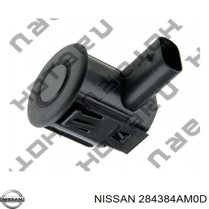 284384AM0D Nissan sensor de aparcamiento trasero