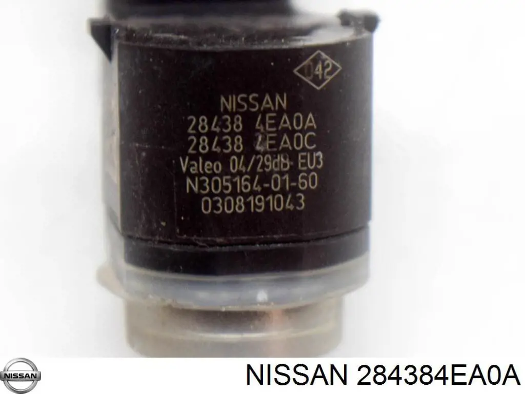 Sensor De Alarma De Estacionamiento(packtronic) Delantero/Trasero Central para Nissan Qashqai (J11)