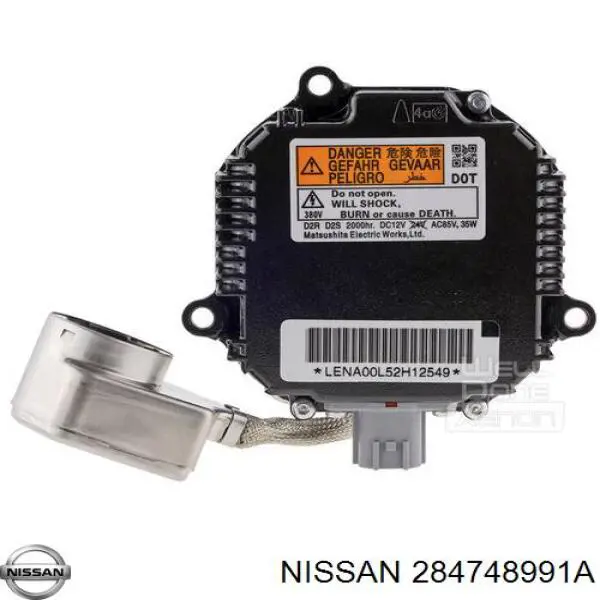 Unidad de control de xenón ERA 661405