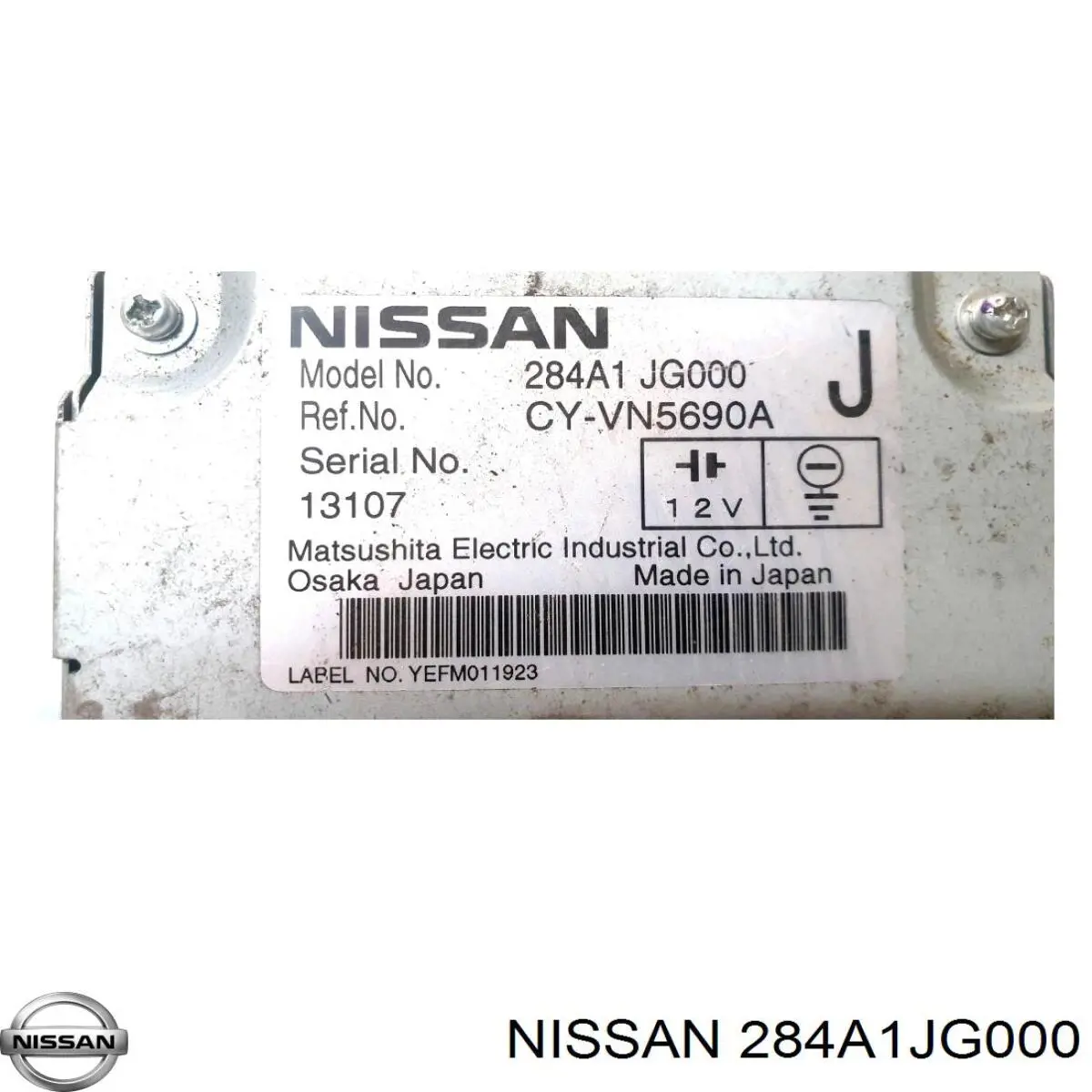 Comprar 284A1JG000 Nissan/Infiniti Módulo de control de cámara